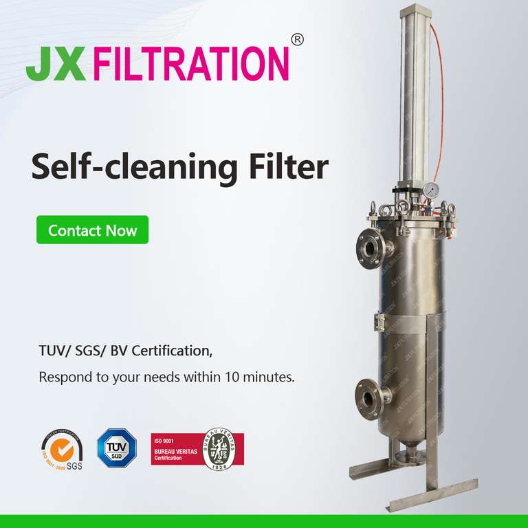 Pneumatic Self-cleaning Filter