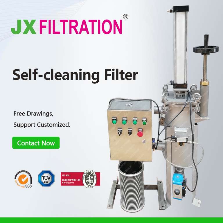 Pneumatic Self-cleaning Filter